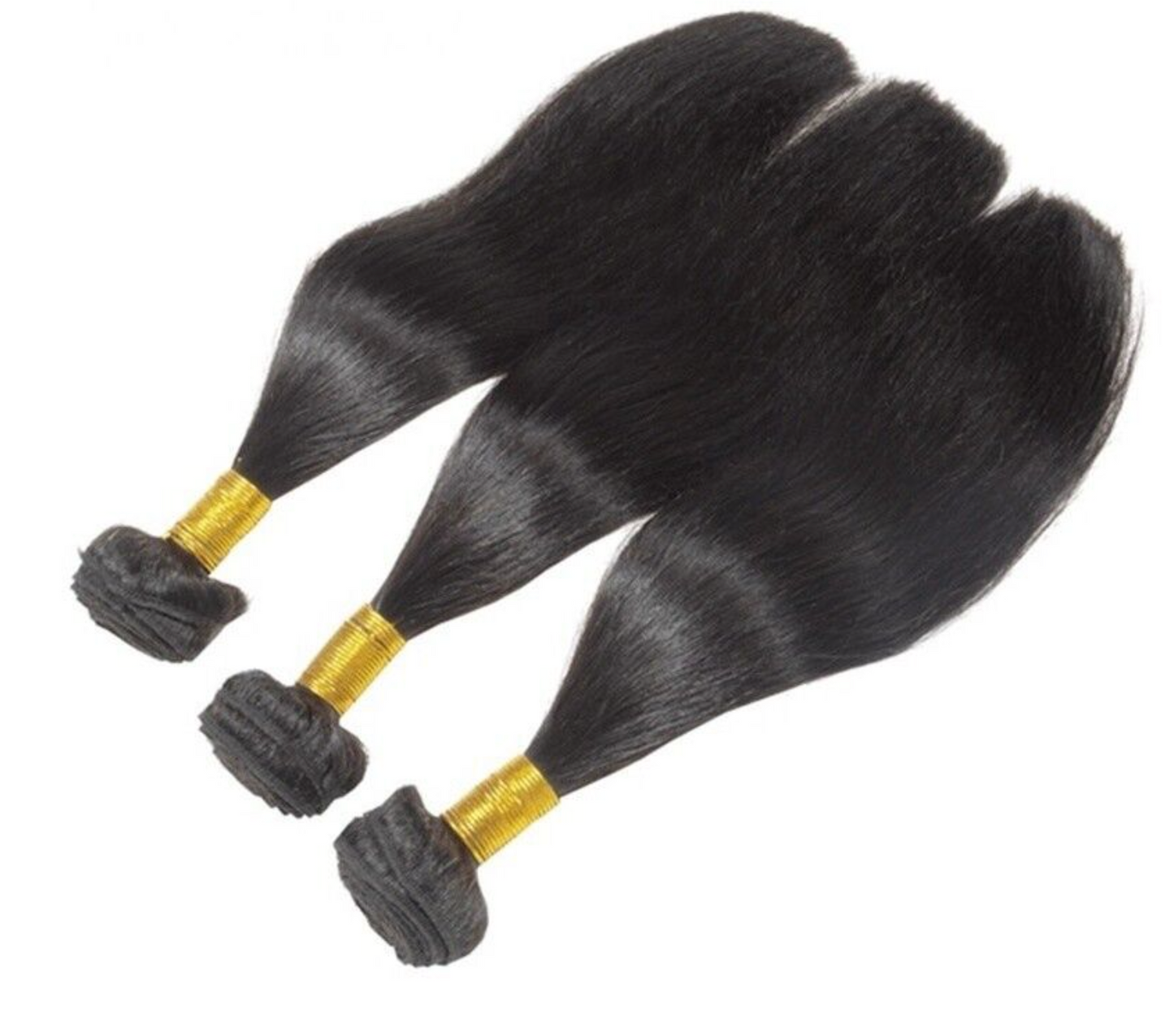 Extensiones de pelo 100% natural, decolora, plancha, tinte Remy y cutículas alineadas 200g corto y largo para Bob