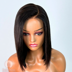 Peluca de Pelo Natural 100% pelo, frontal HD,