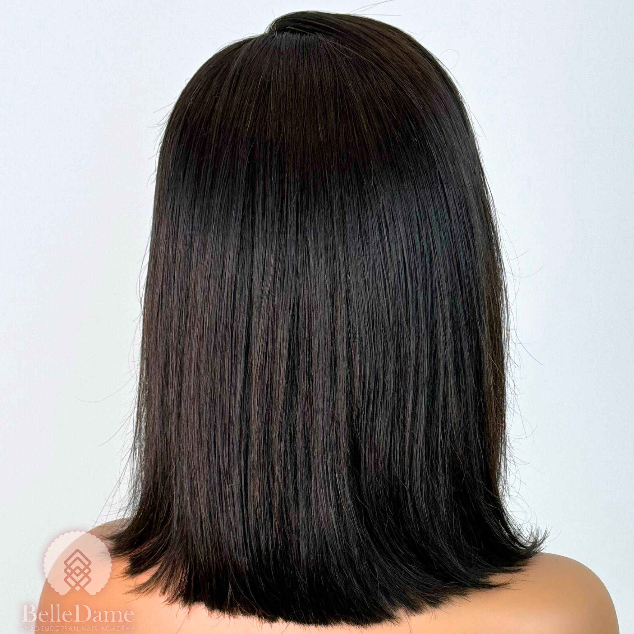 Peluca de Pelo Natural 100% pelo, frontal HD,