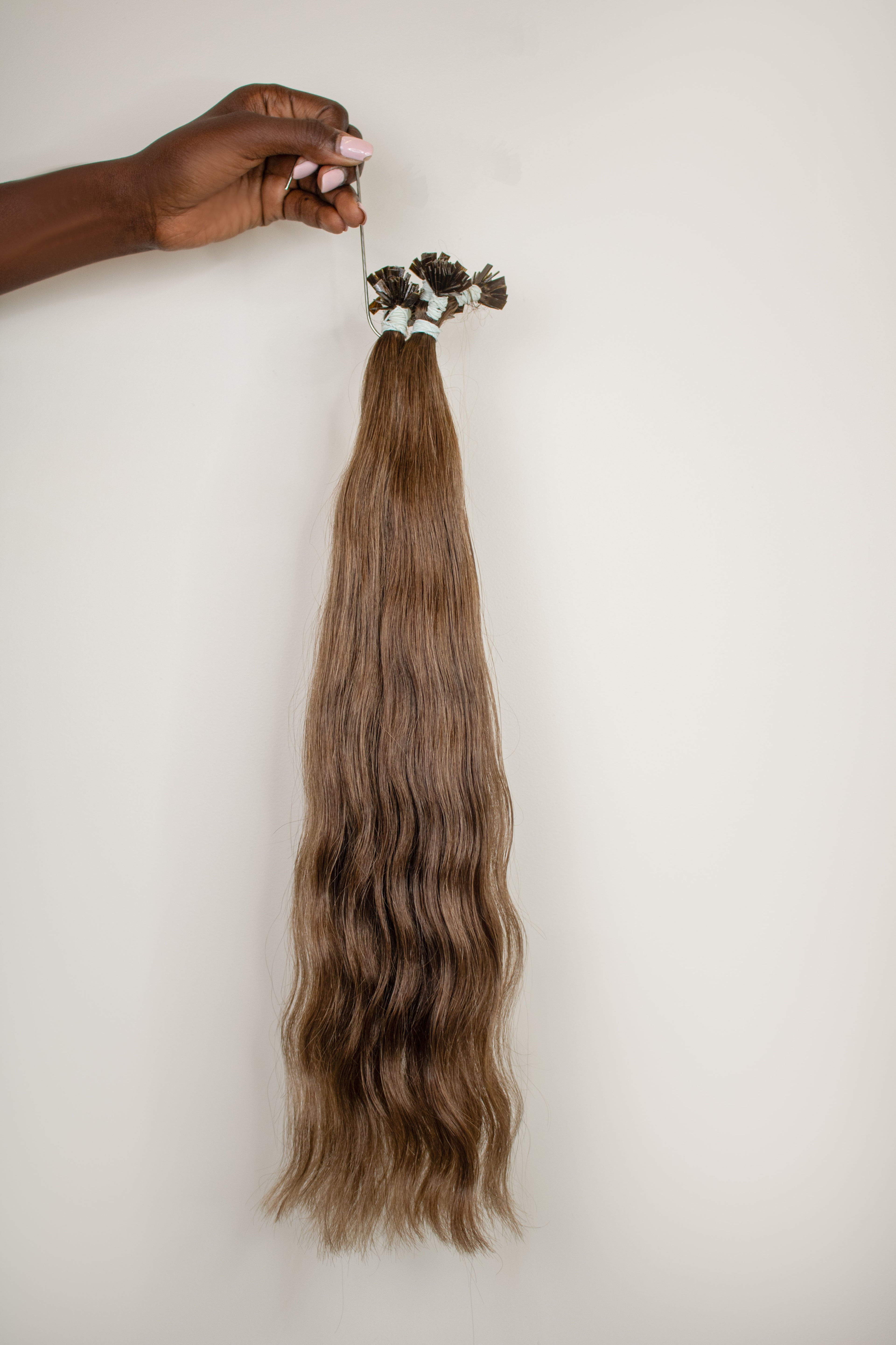 Extensiones naturales Rubio Oscuro