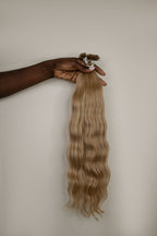 Extensiones rubio ceniza sublime