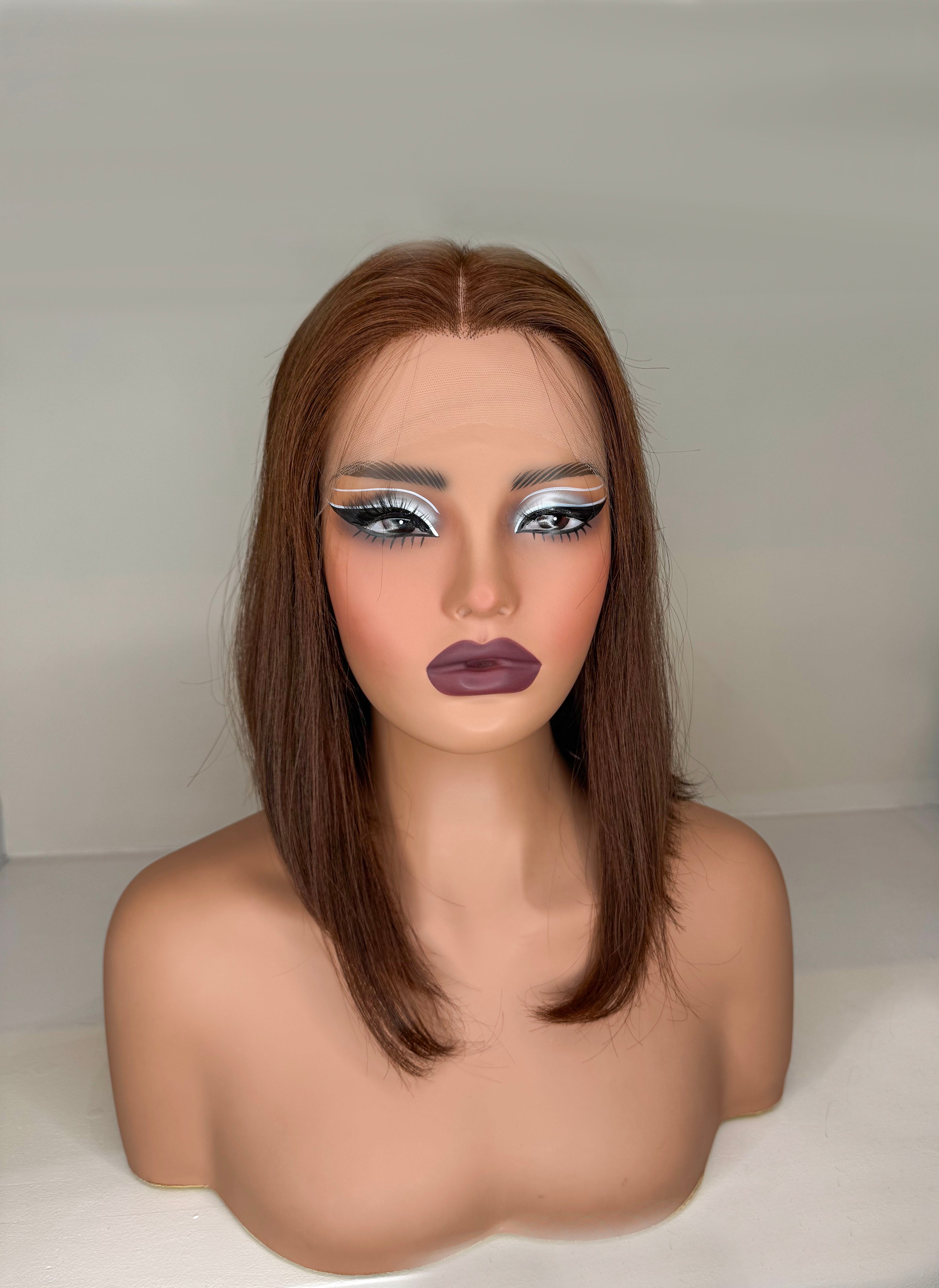 Peluca Cobrizo Natural — Elegancia Natural