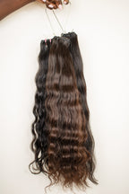 Coletas de cabello europeo