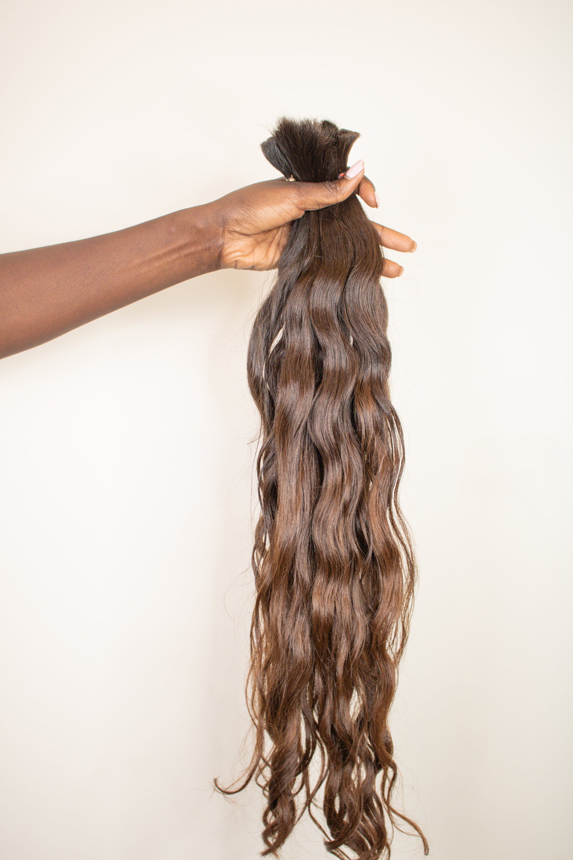 Coletas de cabello europeo