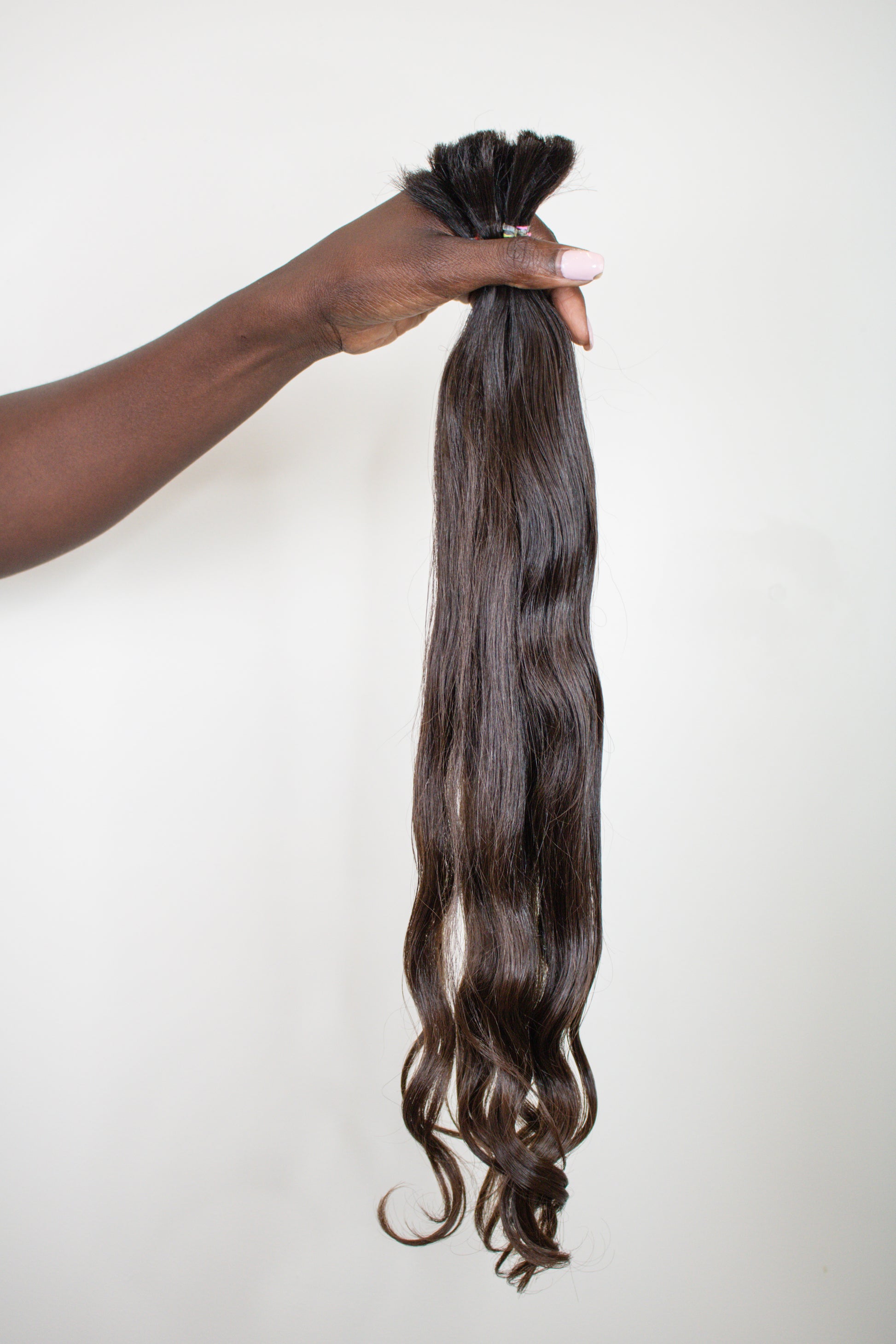 Coletas de cabello europeo