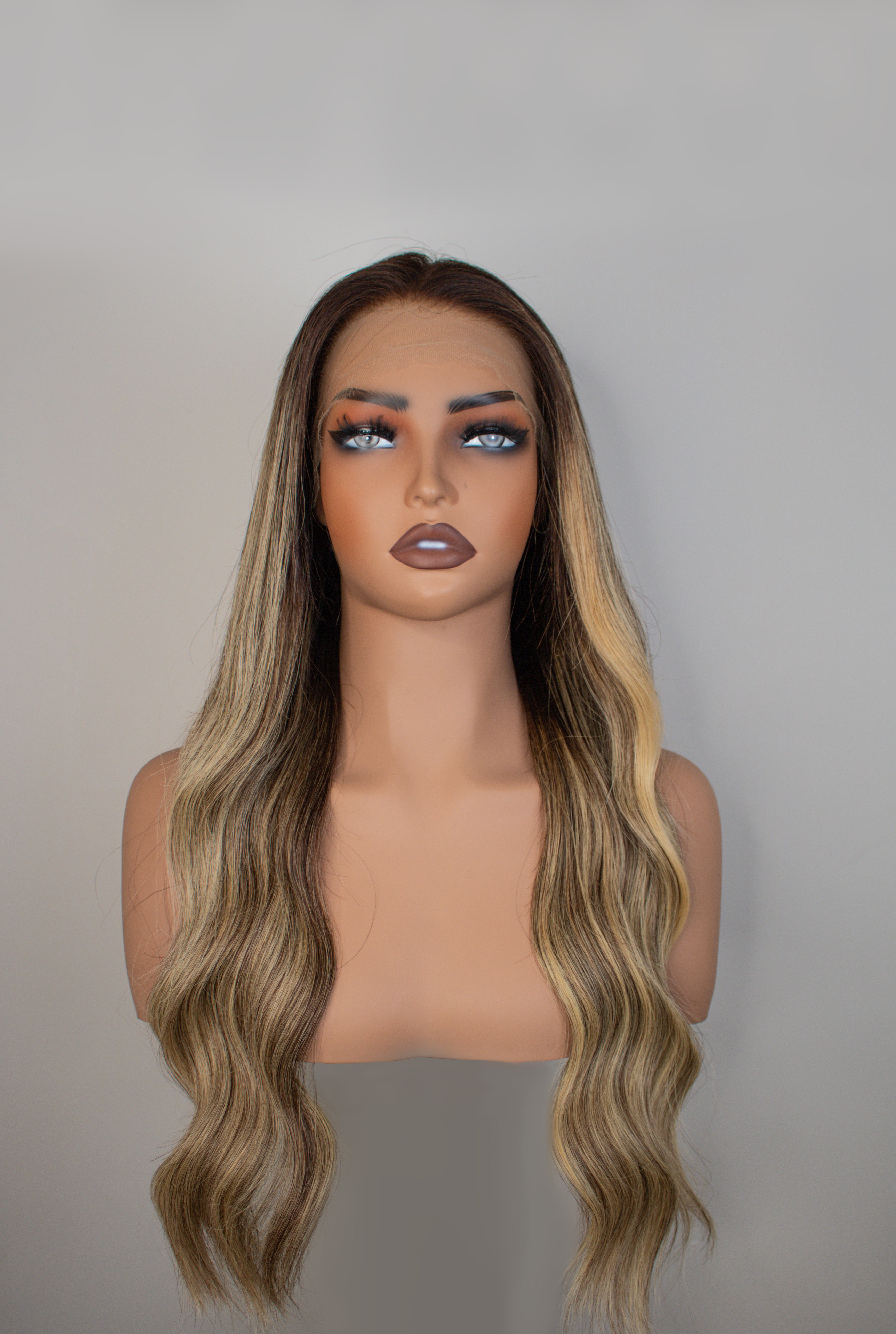 Natalie - Peluca con efecto crecimiento natural – Balayage & Californianas