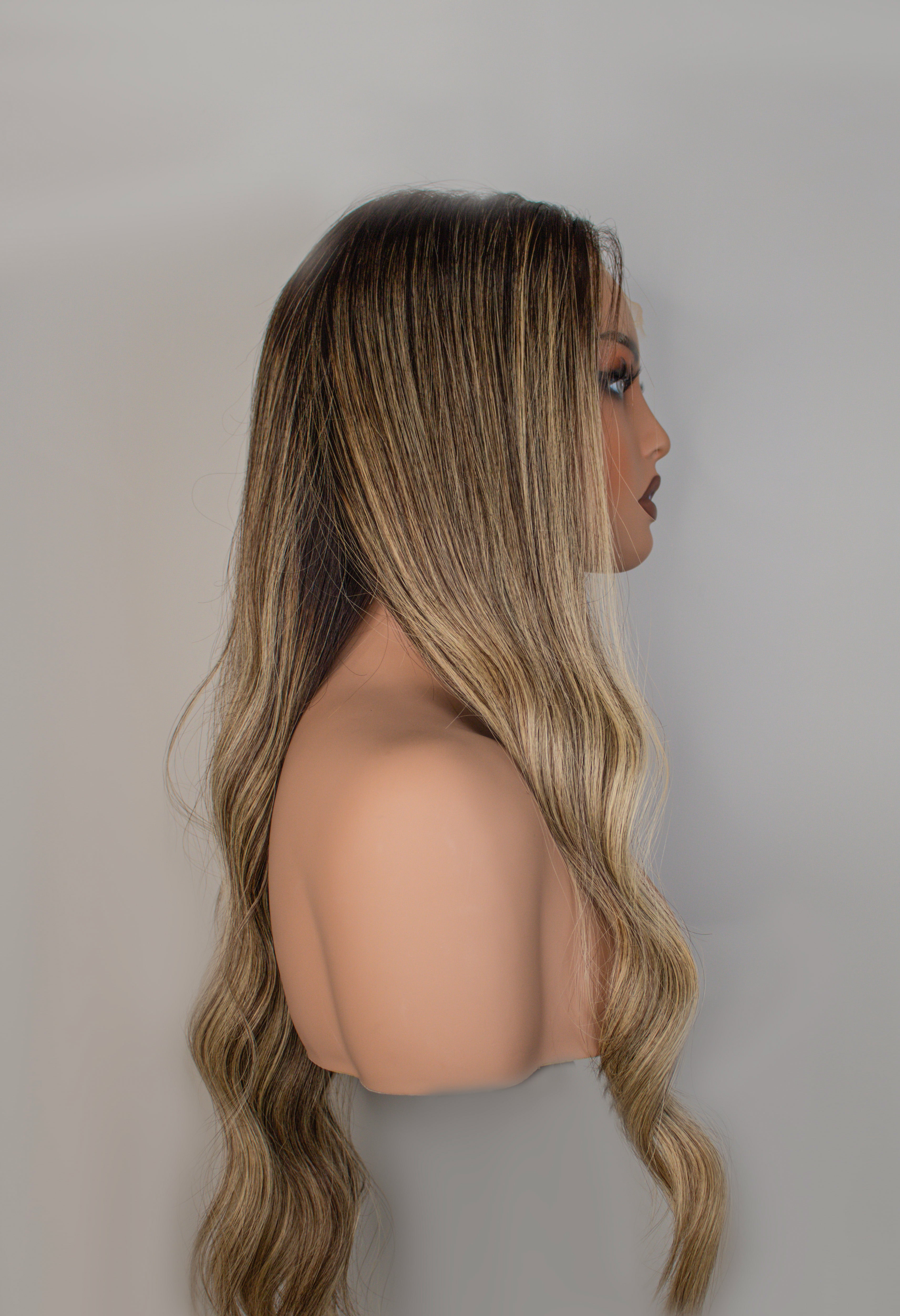 Natalie - Peluca con efecto crecimiento natural – Balayage & Californianas