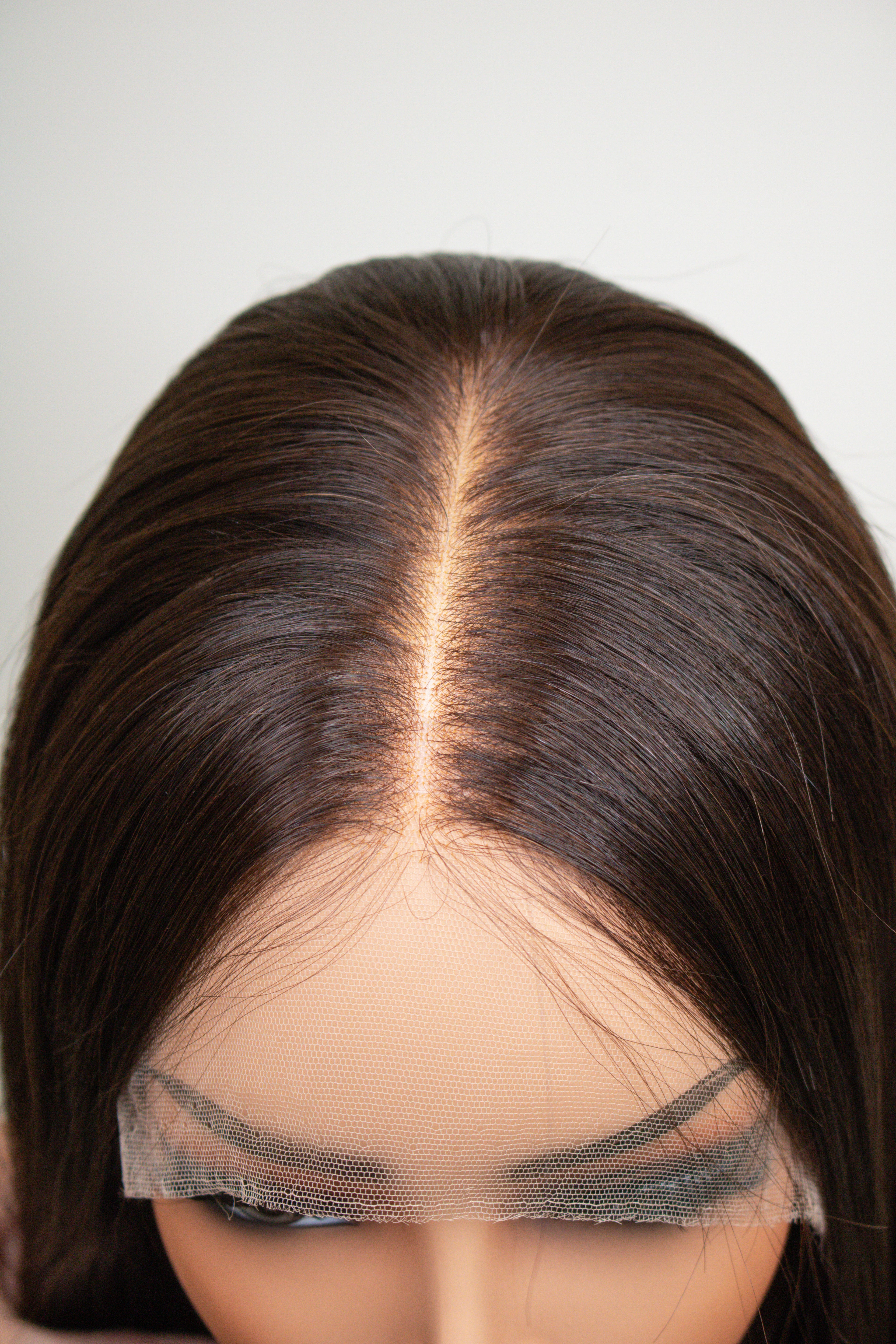 Peluca media melena natural