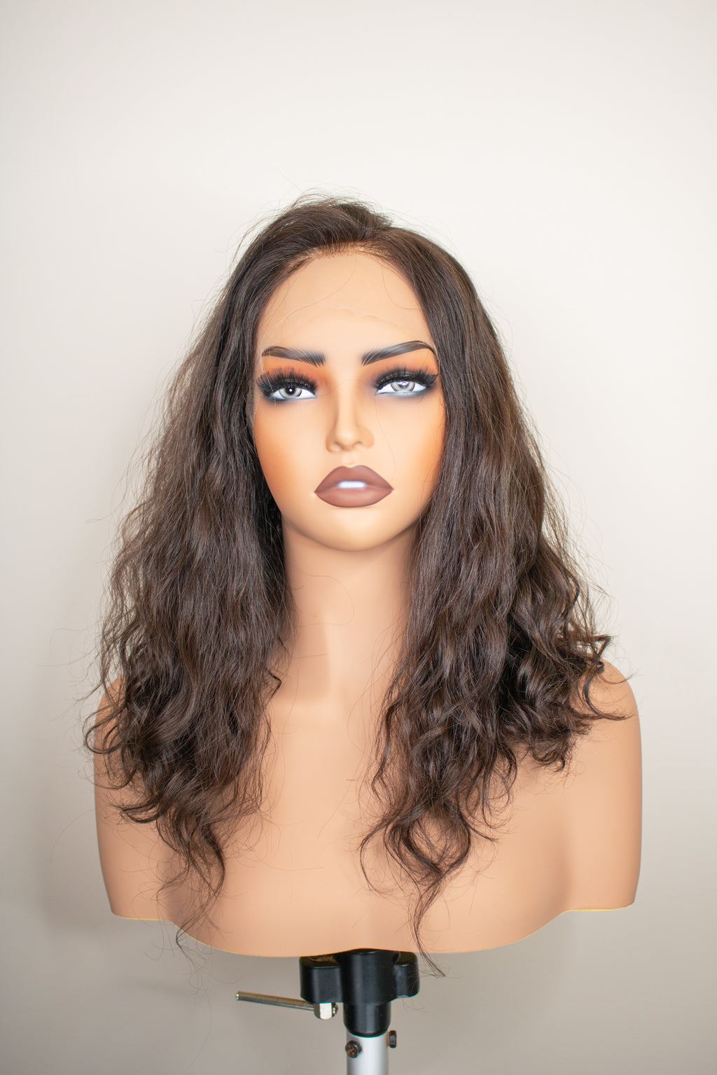 Peluca cabello ondulado