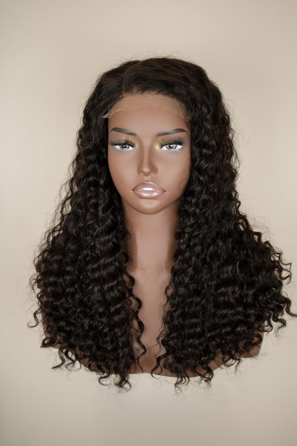 Peluca de textura rizada