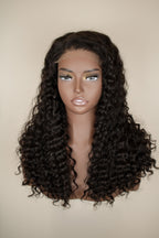 Peluca de textura rizada