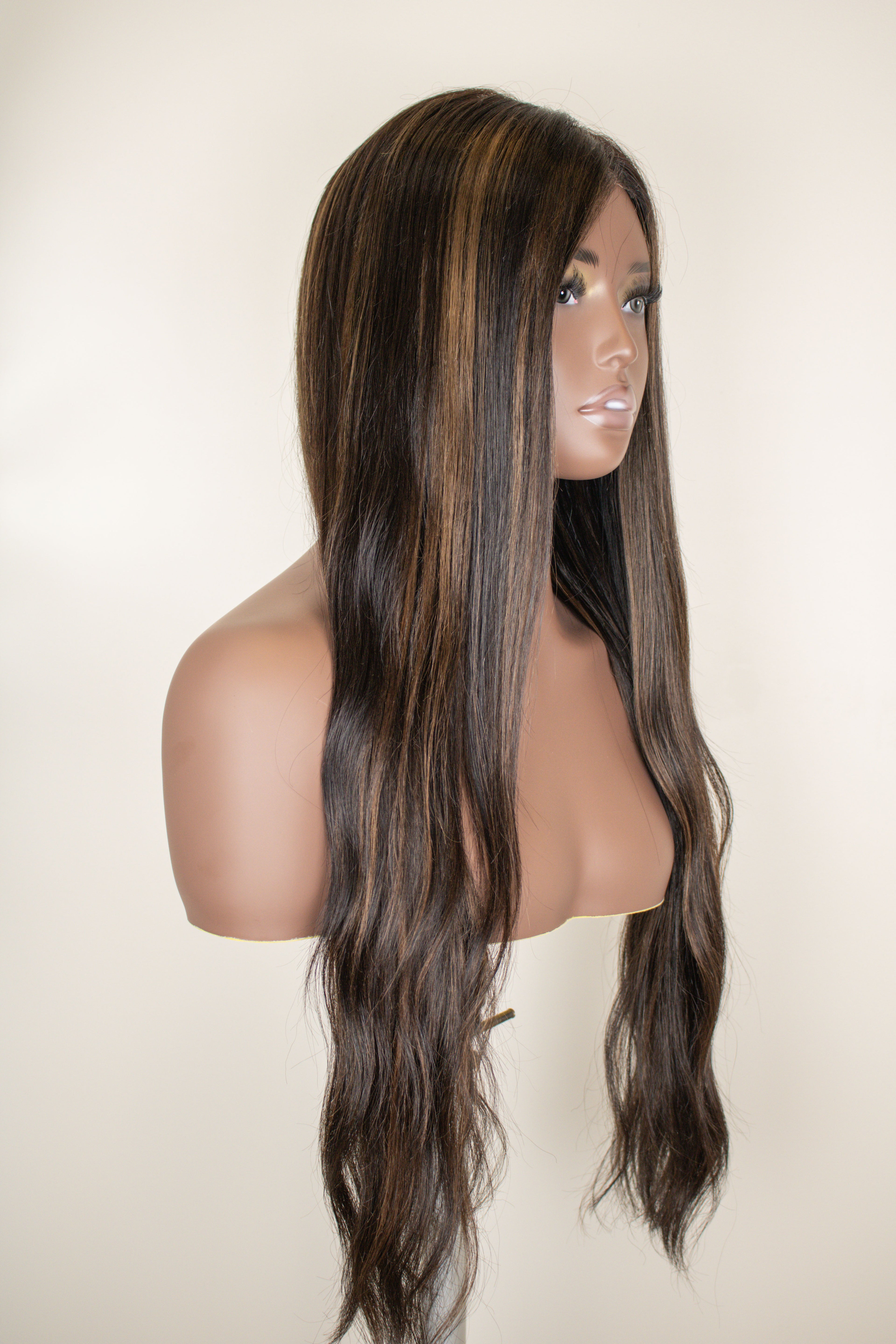 Peluca fibras extra larga