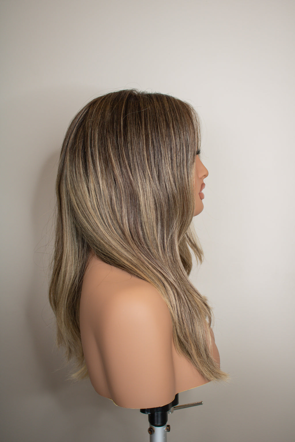 Peluca natural cabello europeo