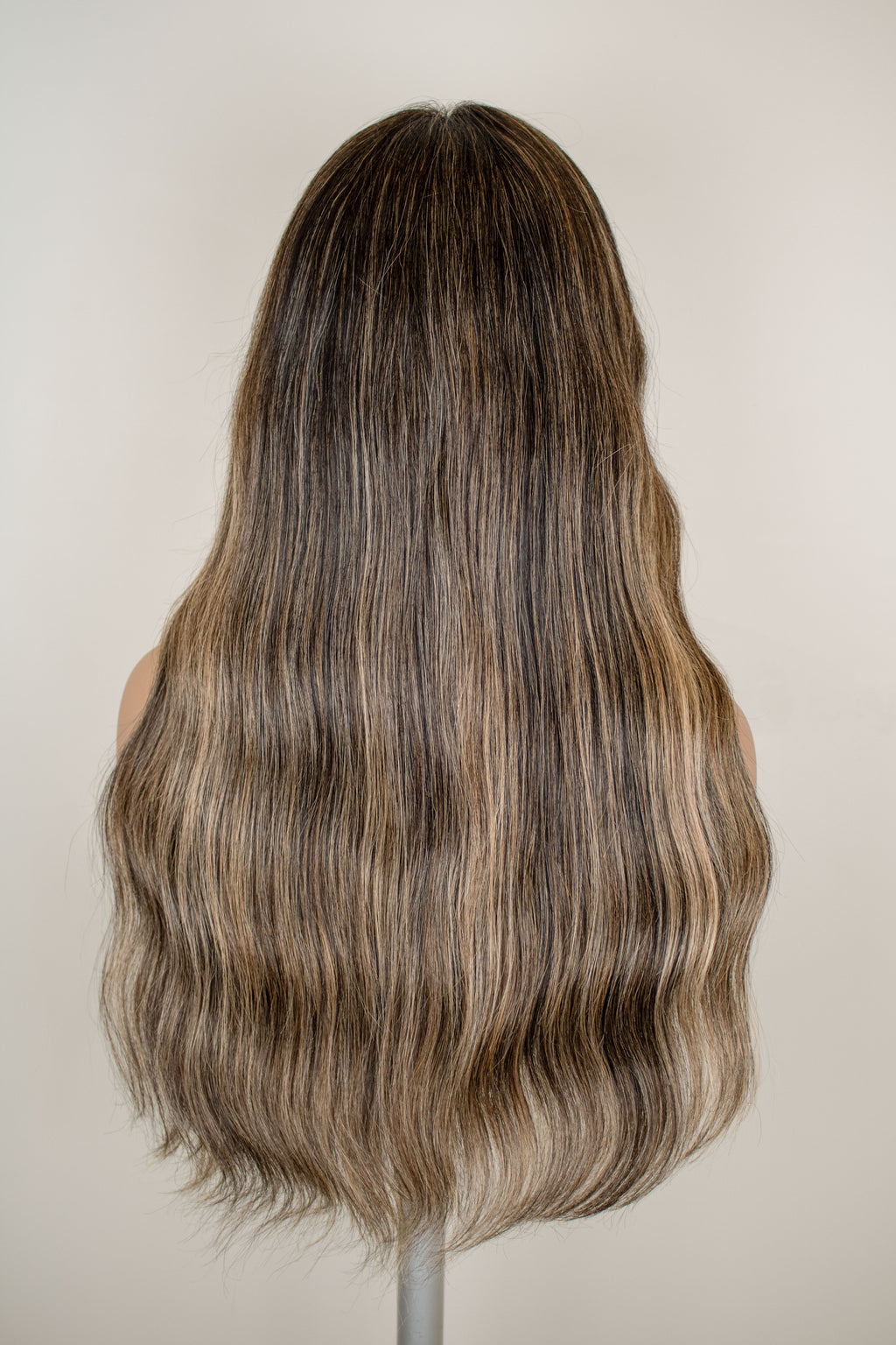 Peluca siintetica balayage