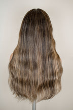 Peluca siintetica balayage