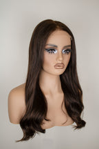 Peluca sintetica chocolate