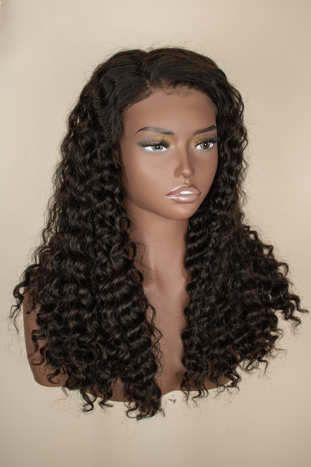 Peluca textura rizada