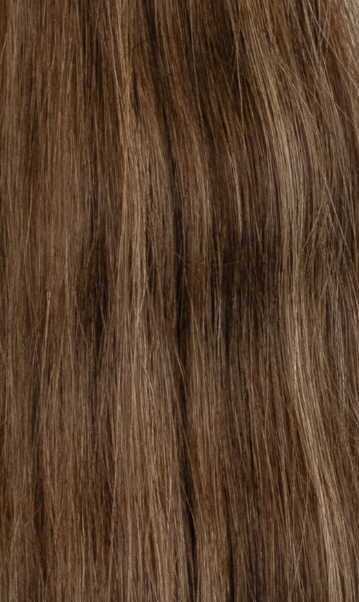 Tono rubio oscuro balayage