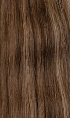 Tono rubio oscuro balayage