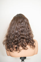 Topper cabello 100% europeo