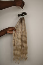 extensiones rubio alta costura