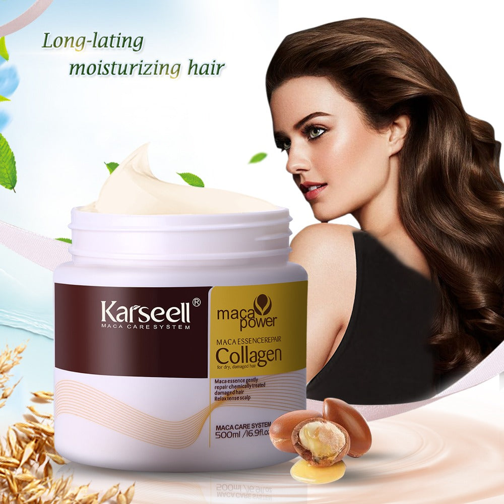 Mascarilla Karseell Collagen y Keratina para cabello dañado